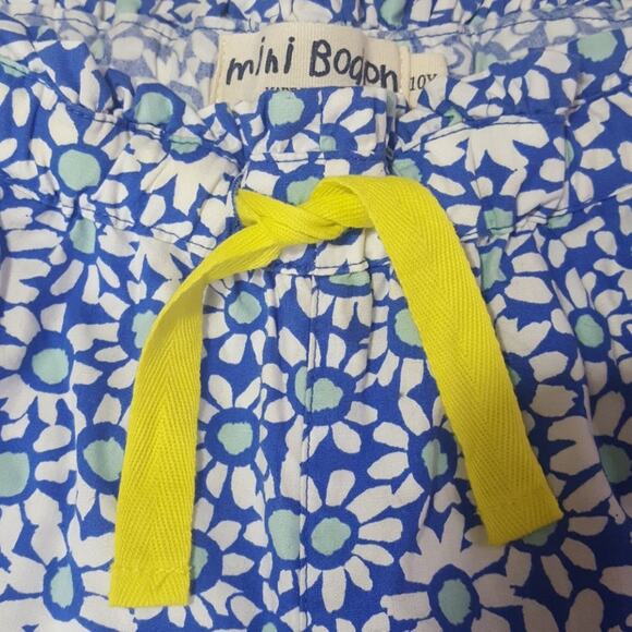 Mini Boden cotton poplin floral print shorts - Picture 4 of 6